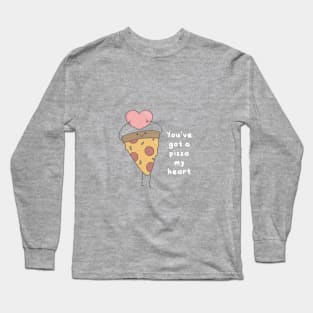 Pizza my heart Long Sleeve T-Shirt